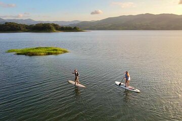 Paddle Board Lake Arenal & Sacred Cote Lake for beginners or experienced SUP