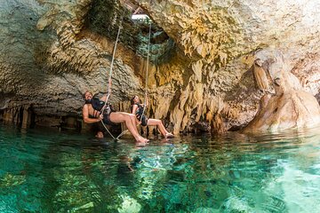 Jungle Maya Native Park with Ziplines and Cenote Snorkel - Admission Ticket only