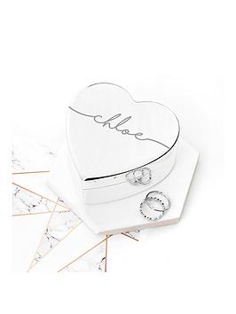Treat Republic Bespoke Heart Jewellery Box