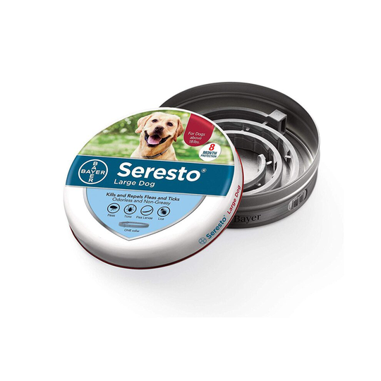 (for large dog with box) Dog Cat Collar Seresto Flea Tick Prevention Collar