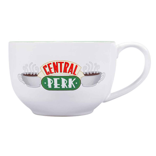Friends Mug Central Perk Classic Logo new Official White Jumbo Coffee Boxed
