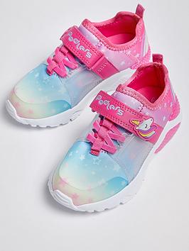 Pod JX Jessie Trainers - Pink, Pink, Size 13 Younger