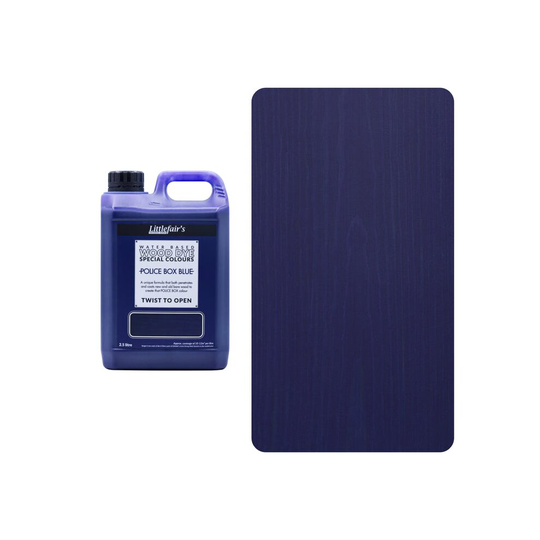 (2.5ltr, Police Box Blue) Interior & Exterior Wood Dye - Special Colours