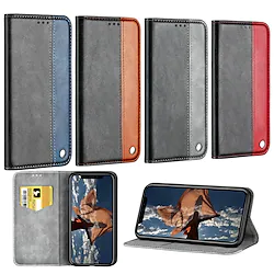 Phone Case For Huawei Full Body Case Leather Flip Huawei Y6 (2018) Huawei Y6 (2019) Huawei Y5 (2018) Card Holder with Stand Flip Solid Color Hard PU Leather Lightinthebox