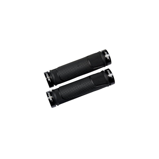 AWE AWEGrip Alloy BMX MTB Bicycle Handlebar Locking Grips (Black)