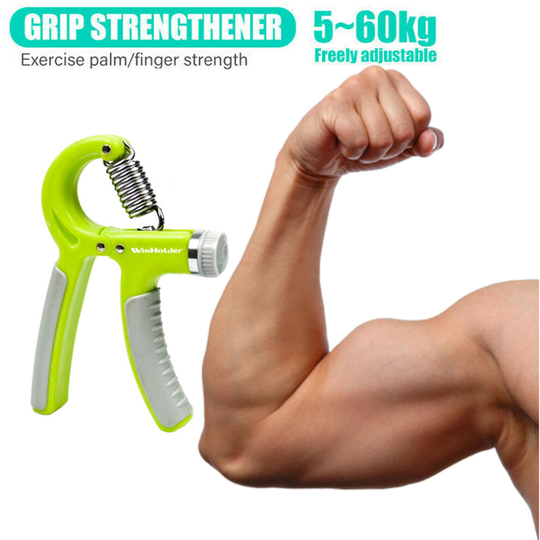 Sport Hand Grip Strength Adjustable Forearm Wrist Finger Trainer