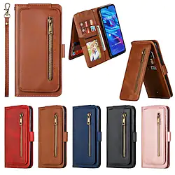Case For Huawei P30 Pro / P30 lite / P20 Pro Wallet / Card Holder / Shockproof Full Body Cases Solid Colored PU Leather Case For Huawei P20 Lite / P Smart Z / P Smart Plus (2019) / P Smart (2019) Lightinthebox