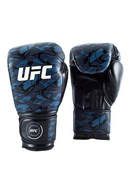 Ufc Octagon Camo Boxing Gloves Black (8/10/12/14/16Oz)