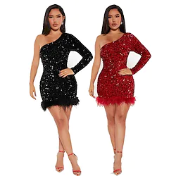 Santa Claus Mrs.Claus Fancy Christmas Dress Women's Dailywear Christmas Christmas Christmas Eve Adults Party Christmas Polyester Dress Lightinthebox