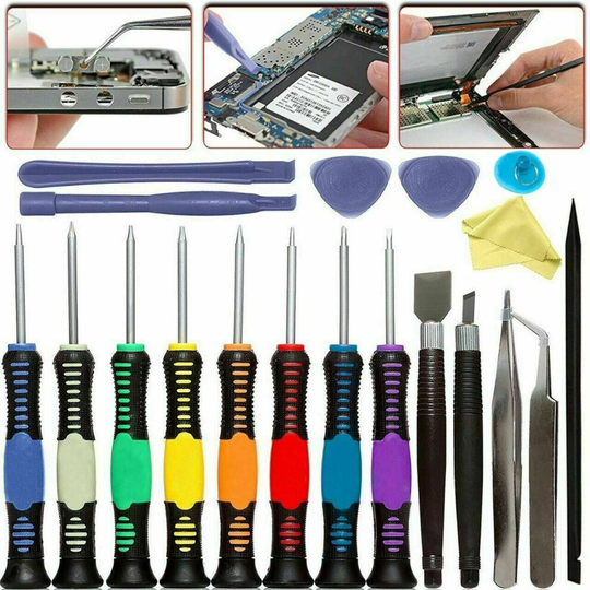 20 Multi Small Precision Hex Torx Star Mini Screwdriver Set Bits Repair Tool