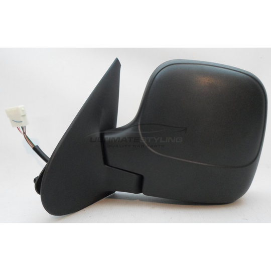 Citroen Berlingo Van 1996-2008 Electric Wing Door Mirror Black Passenger Side