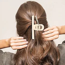 1PC Women's Girls' Hair Claws Lolalet 4.3 Inch Large Hair Clips for Women Big Claw Clips for Thin Fine Thick Curly Hair Elegant Nonslip Banana Clip Strong Hold Girls Trendy Jaw Matte Stylish Clamps Lightinthebox