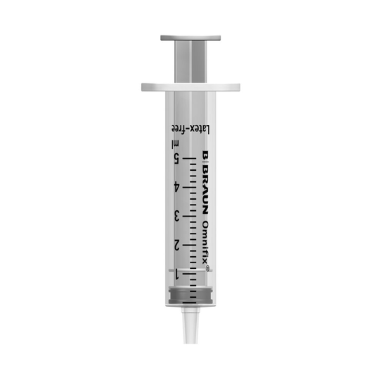5ml BBraun Omnifix Luer Slip Syringes Box of 100