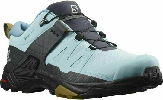 Salomon Womens Outdoor Shoes X Ultra 4 GTX W Crystal Blue/Black/Cumin 39 1/3