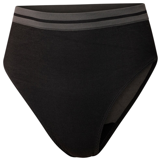 (M, Black/Charcoal Grey) Dare 2B Womens/Ladies The Laura Whitmore Edit Dont Sweat It Recycled Bikini Bottoms