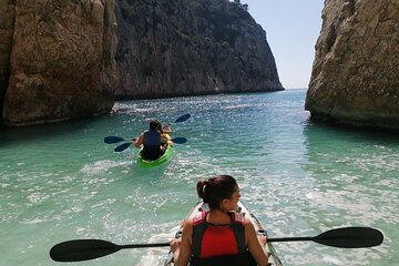 Kayak excursion in Jávea, Cala Granadella (Snorkeling) Caló, llop marÃ, ambolo
