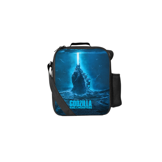 (Pattern 03) Godzilla Lunch Bag Thermal Insulated Cooler Box
