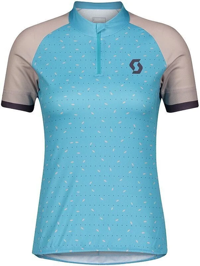 Scott Women's Endurance 30 S/SL Breeze Blue/Blush Pink XL