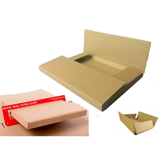(1) Large Letter Box Cardboard Packing Postal Packing