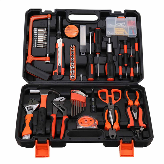 102PCS Hardware Hand Tool Home Car Wrench Repair Daily Maintenance