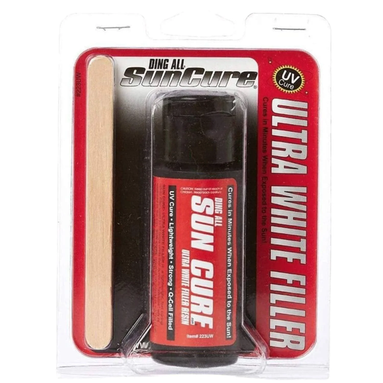 Ding All Sun Cure Ultra White Polyester Surfboard