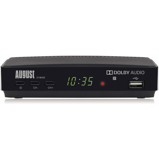 August HD Freeview Set Top Box DVB400