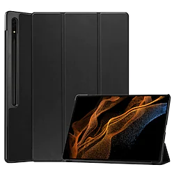 Tablet Case Cover For Samsung Galaxy Tab S8 Ultra Portable Pencil Holder with Stand Solid Colored PC PU Leather Lightinthebox