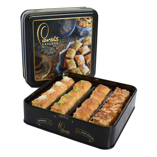 Persis Premium Baklava Assorted Gift Box Tin - 16 Pieces (350g)