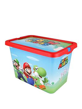 Mario Super Mario Storage Click Box - 7L