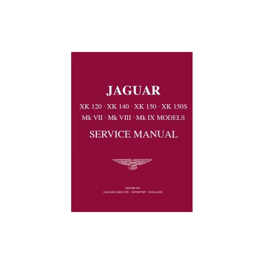 Jaguar XK120 140 150 and Mk.7 8 and Workshop Manual by Brooklands Books Ltd & Created by Cartech In