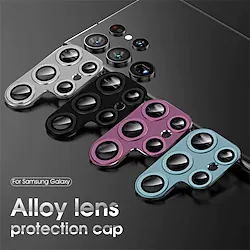 1 pc Phone Camera Lens Protector For Samsung S22 Ultra Aluminum alloy Scratch Proof Anti-Fingerprint Phone Accessory Lightinthebox