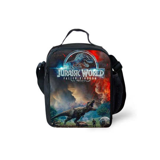 (Pattern 05) Jurassic World Lunch Bags Thermal Insulated Box