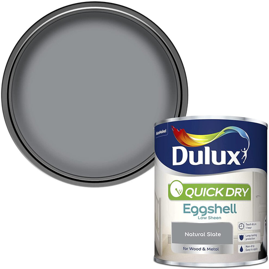 Dulux Quick Drying Eggshell 750ml Natural Slate