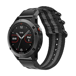 1 pcs Smart Watch Band for Garmin Fenix 7S / 6S / 5S / 5S Plus Fenix 7/6/5/5 Plus Forerunner 55/245/645/158 Instinct 2S / 2S Solar Instinct 2/2 Solar / Solar / Instinct Standard 20mm 22mm 26mm Nylon Lightinthebox
