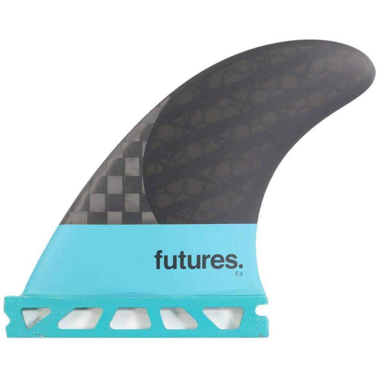 Futures F4 Blackstix 3.0 Surfboard Fins - Turquoise