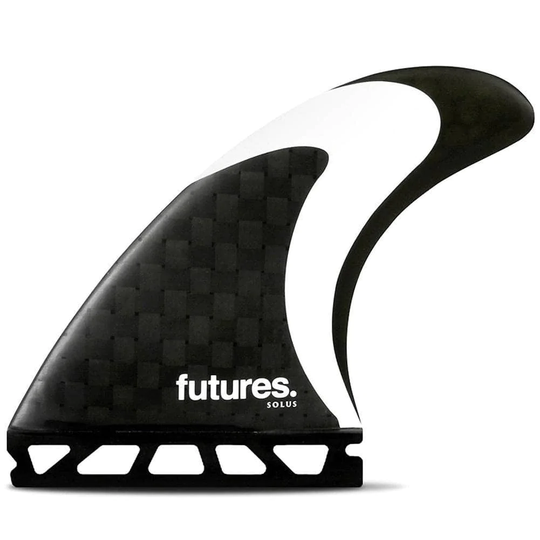 Futures Solus Speed Generating Surfboard Fins - Black White