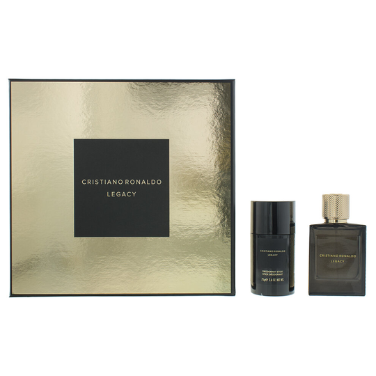 C.Ronaldo Legacy Edt 50Ml & Deo Stick 75G (Black Box)