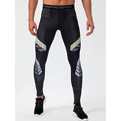 Men's Running Tights Leggings Compression Pants Splice Compression Clothing Athletic Summer Spandex Breathable Quick Dry Moisture Wicking Fitness Gym Workout Running Sportswear Activewear Camouflage Lightinthebox