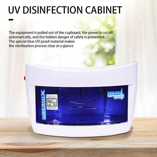 UV Tool Sterilizer Drawer Cabinet Salon Nail Beauty Tools Steriliser Box Machine
