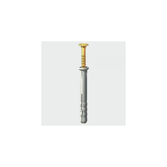 TIMco 50050HF Nylon Hammer Fixing M5 x 50mm Box of 200