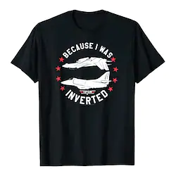 Inspired by Top Gun Inverted T-shirt Cartoon Manga Anime Classic Street Style T-shirt For Men's Women's Unisex Adults' Hot Stamping 100% Polyester Lightinthebox