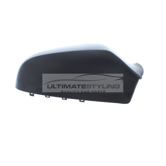 Vauxhall Astra H Mk5 Van 10/2006-9/2009 Wing Mirror Cover Cap Black Textured Drivers Side (RH)