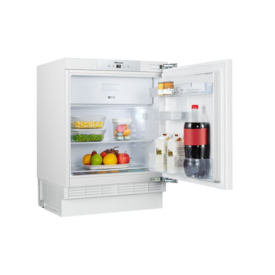 Hisense RUR156D4AW1 Integrated Under Counter Fridge with Ice Box