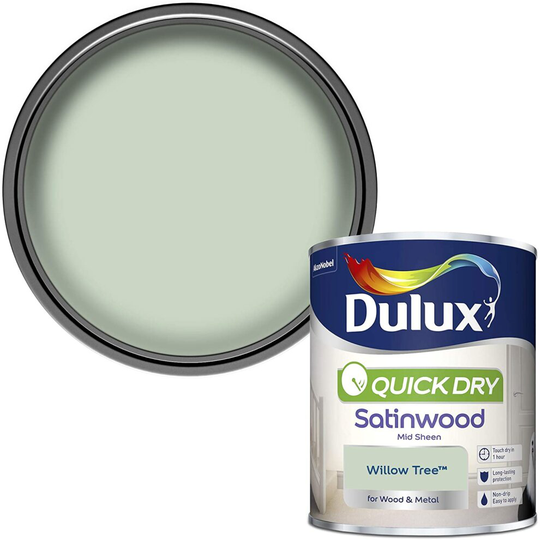 Dulux Quick Drying Satinwood 750ml Willow Tree