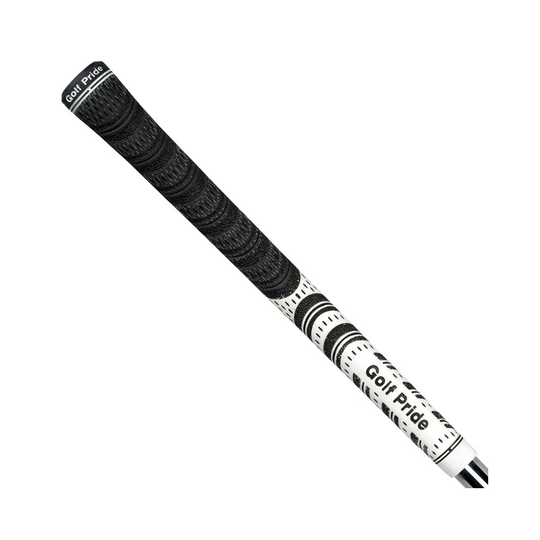 (Black/White) Golf Pride Decade MultiCompound Cord Midsize Golf Grip Red