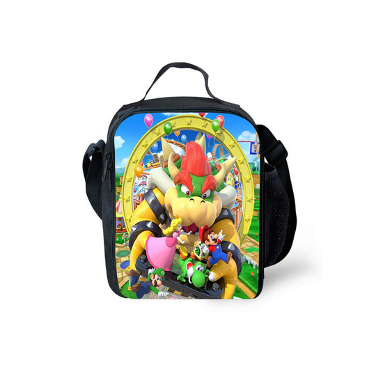 (Style 06) Super Mario Lunch Bag Picnic Students Lunch box