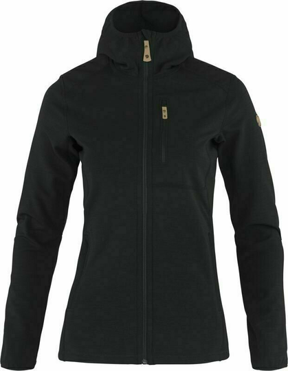 Fjällräven Outdoor Hoodie W Keb Fleece Black S