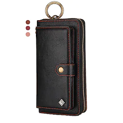 Phone Case For Apple Wallet Card iPhone 14 Pro Max 13 12 11 Pro Max Mini X XR XS 8 7 Plus Detachable Full Body Protective Magnetic Flip Retro Genuine Leather Lightinthebox