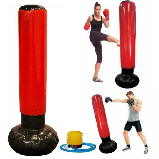 Free Standing Boxing Punching Bag Set Punch Bag Training Fitness UK