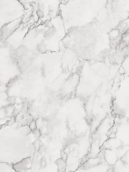 Fine Décor Marblesque White Plain Marble Wallpaper